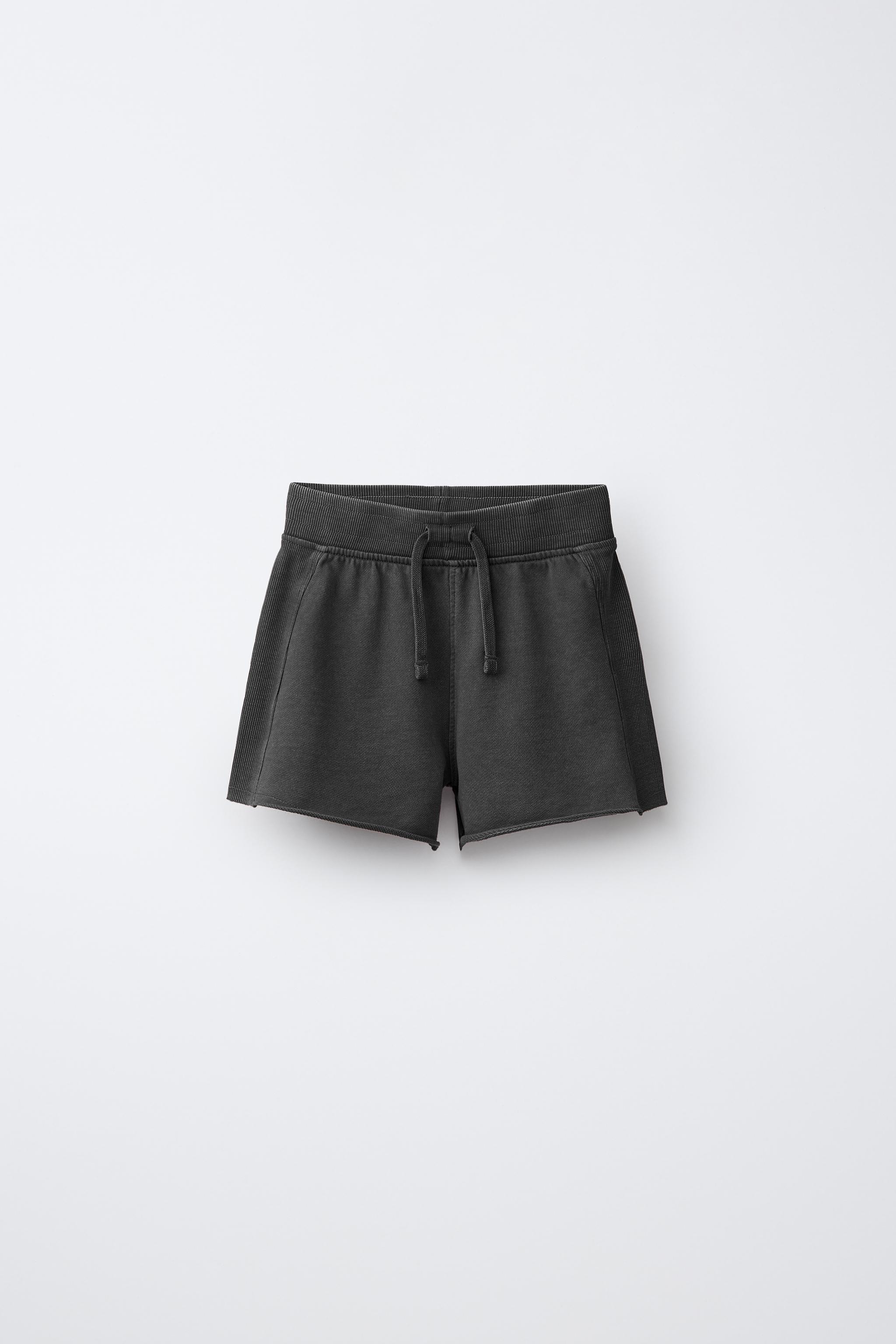 BERMUDA DE JOGGING EFFET DÉLAVÉ